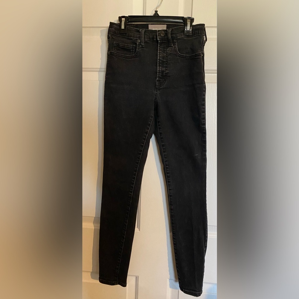Everlane The Way-High® Hourglass Black Skinny Jeans - Picture 4 of 6